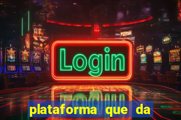 plataforma que da 30 reais para jogar