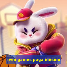 iwin games paga mesmo