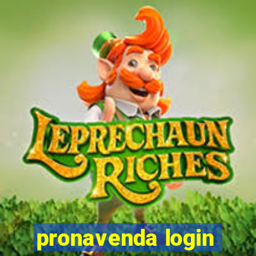 pronavenda login