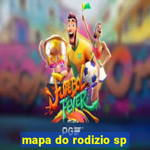 mapa do rodizio sp