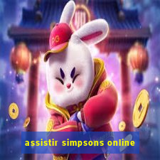 assistir simpsons online