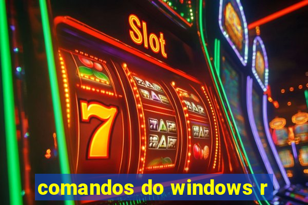 comandos do windows r