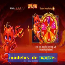 modelos de cartas para encontro com deus