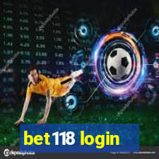 bet118 login