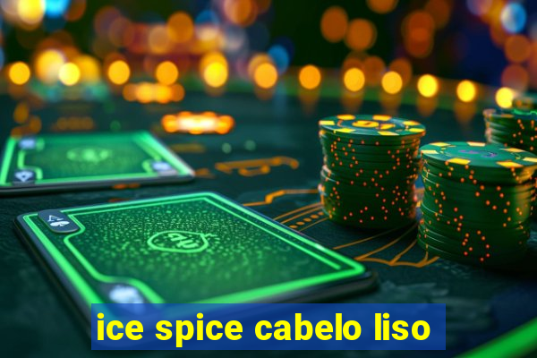 ice spice cabelo liso