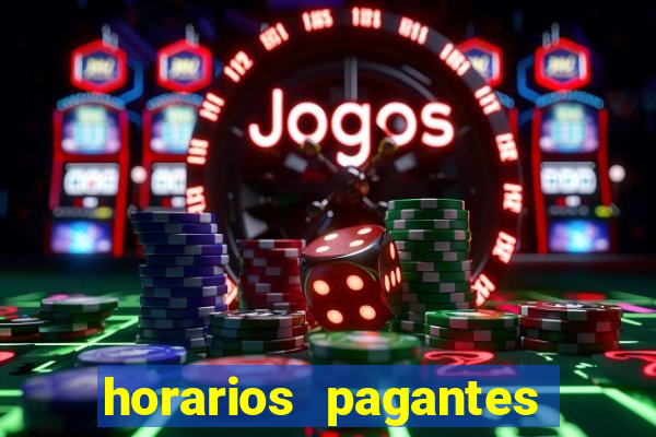 horarios pagantes fortune tiger madrugada