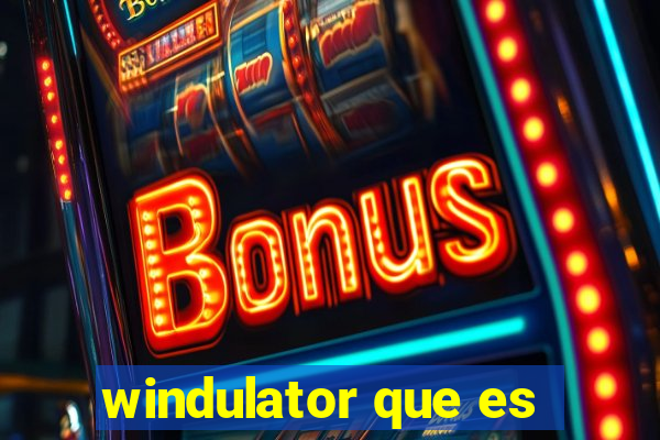 windulator que es