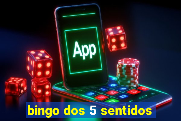 bingo dos 5 sentidos