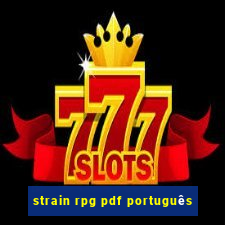 strain rpg pdf português