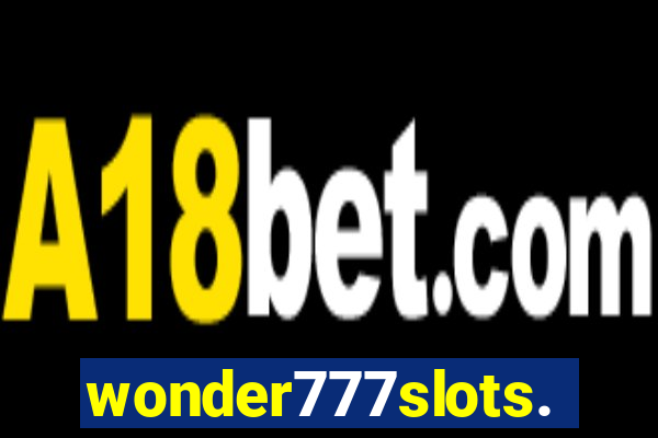 wonder777slots.com