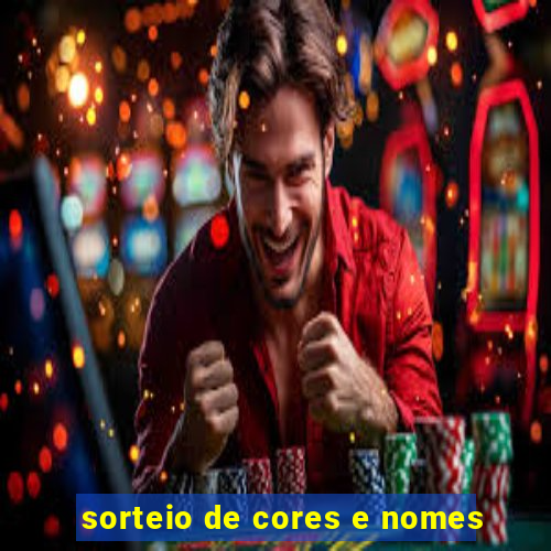 sorteio de cores e nomes