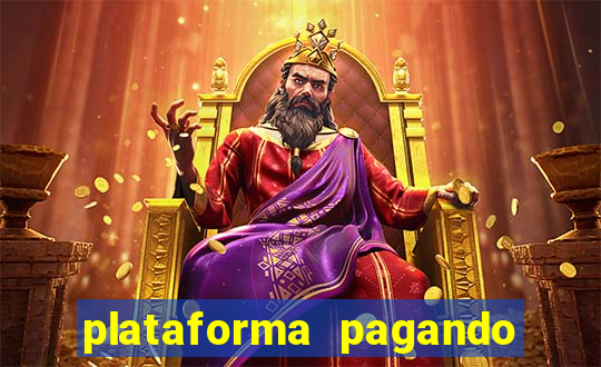 plataforma pagando no cadastro cassino