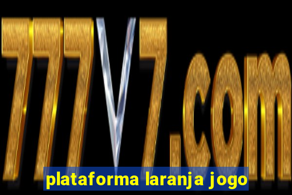plataforma laranja jogo