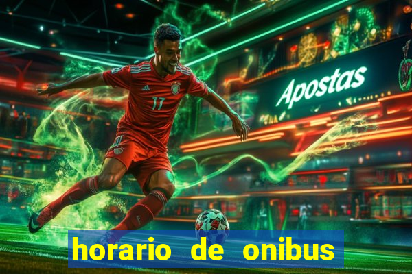 horario de onibus santos dumont x juiz de fora