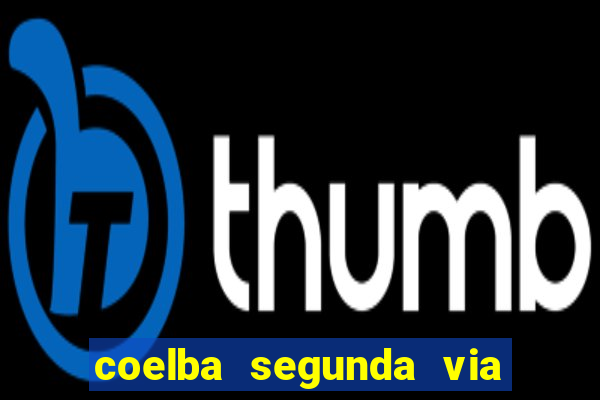 coelba segunda via de conta