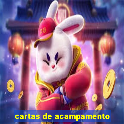 cartas de acampamento
