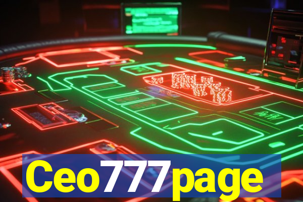 Ceo777page