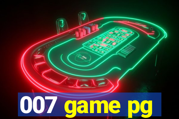 007 game pg