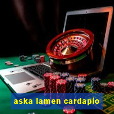 aska lamen cardapio