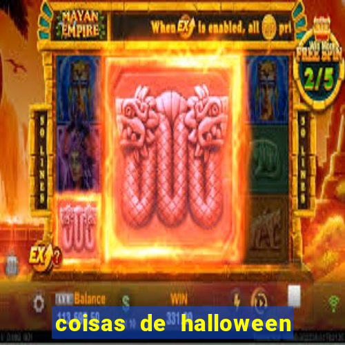 coisas de halloween de a a z