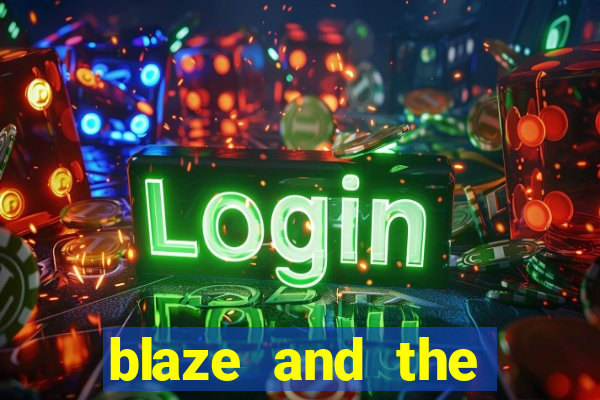 blaze and the monster machines logo font