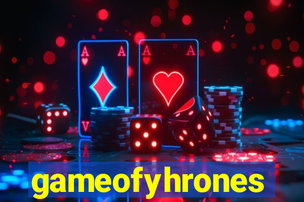gameofyhrones