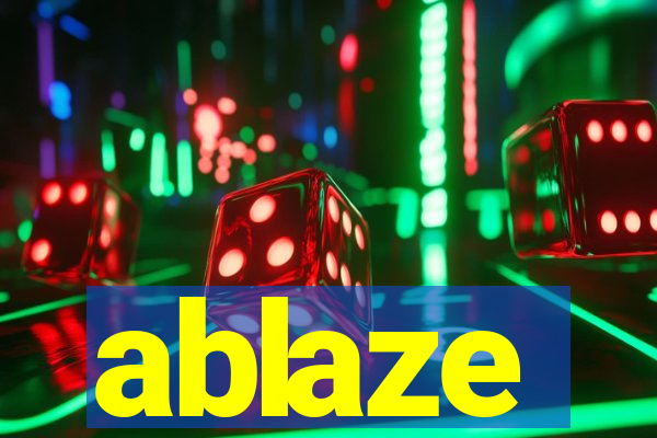 ablaze